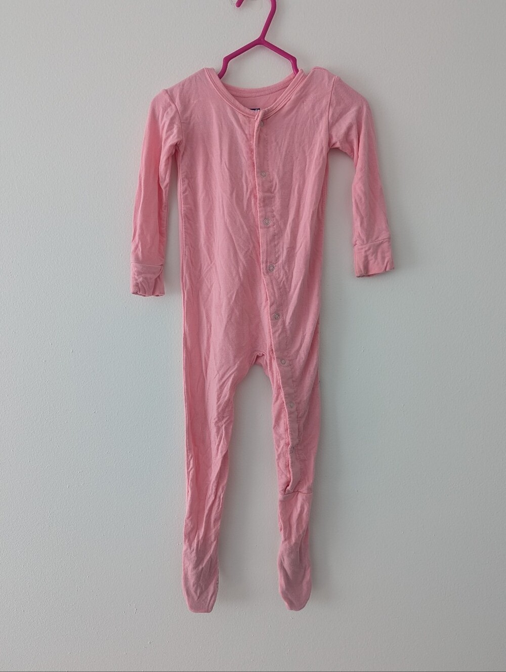 KicKee Pants Bamboo Sleeper Size 12-18 Months Pink
